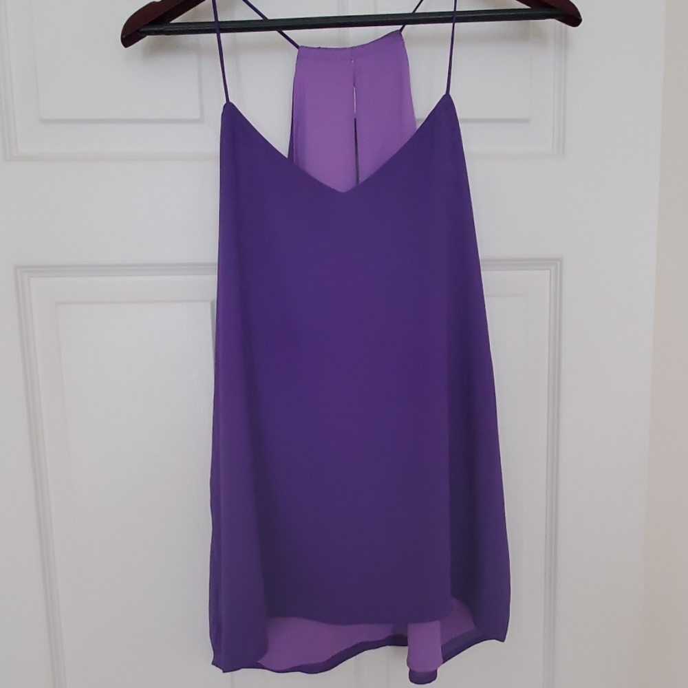 Express Reversable Purple Tank